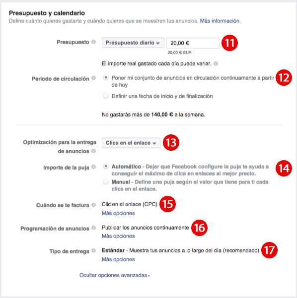 Cómo crear ty primer anuncio en Facebook Ads