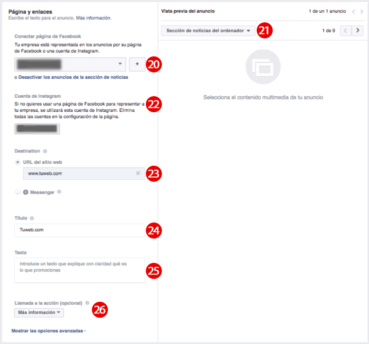 Cómo crear tu primer anuncio en Facebook Ads