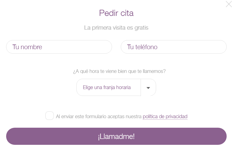 Formulario Dentix Formulario Dentix
